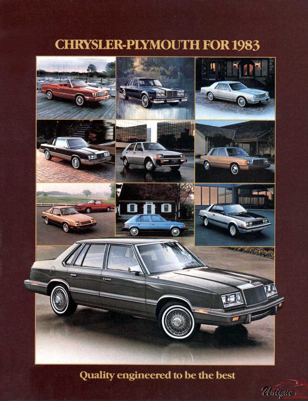 1983 Chrysler-Plymouth Brochure Page 1
